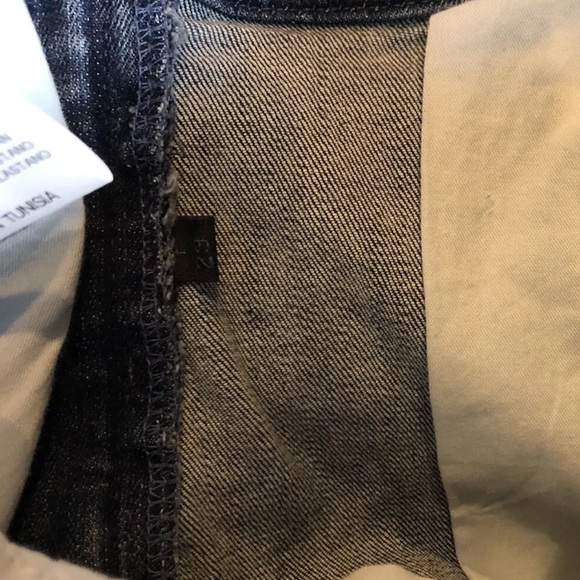 NWT Anthropologie Ottod'Ame Denim 29x35" Wide Leg Hi-Rise Blue Jeans - Picture 12 of 12